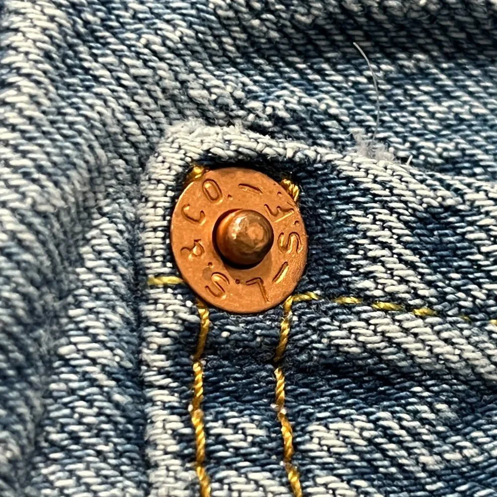 Levi's Mens 501 93 Jeans 38 (39X27 Actual) Button Fly 90s Grunge Normcore Egypt
